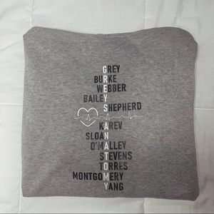 Grey’s Anatomy Gray Hoodie